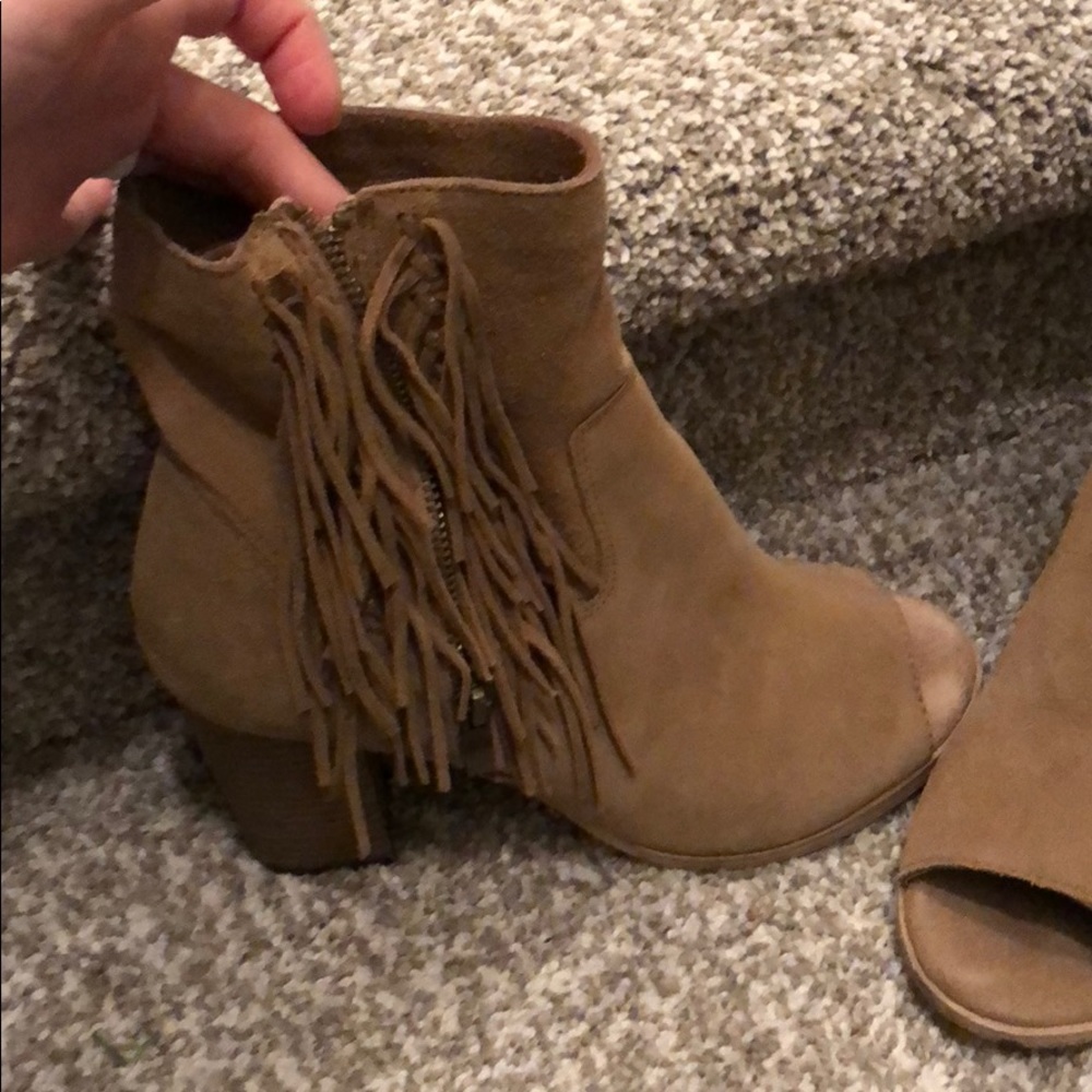 Mia peep toe bootie
